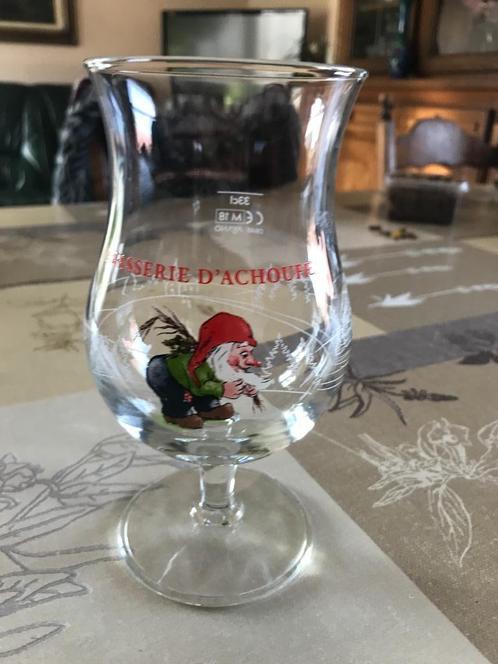 A vendre 1 verre Brasserie d'Achouffe, Collections, Verres & Petits Verres, Comme neuf, Enlèvement ou Envoi