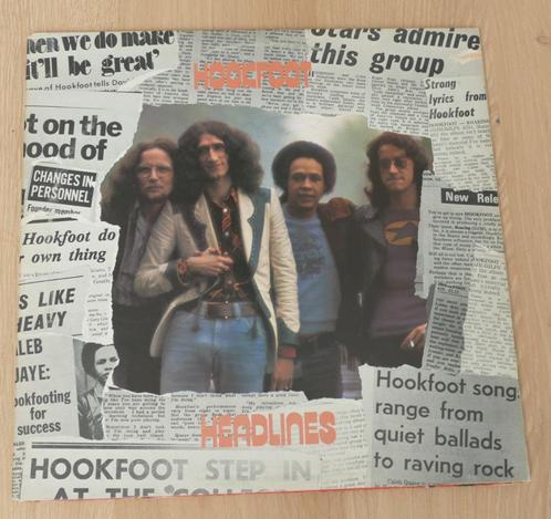 2LP  Hookfoot ‎– Headlines, CD & DVD, Vinyles | Rock, Comme neuf, 12 pouces, Enlèvement ou Envoi