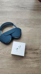 Apple Airpods Max + Apple Airpods pro2 Nieuw met Apple gar.., Telecommunicatie, Mobiele telefoons | Oordopjes, Ophalen, Nieuw
