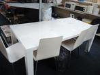 Eettafel met 6 stoelen, Qw, 150 à 200 cm, 50 à 100 cm, Utilisé