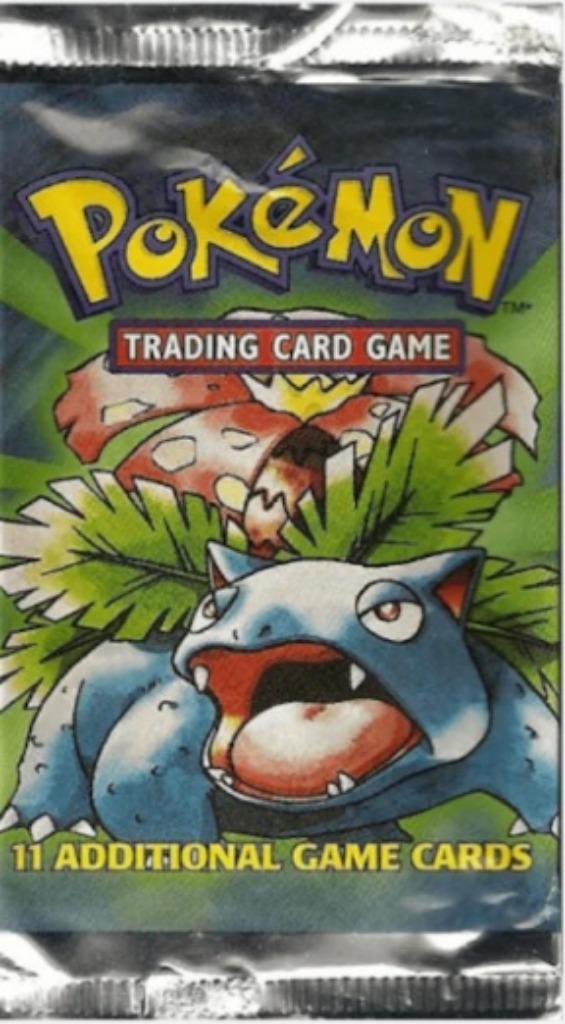 Pokémon Base Set (Unlimited) Booster Pack –Venusaur, Hobby en Vrije tijd, Verzamelkaartspellen | Pokémon, Nieuw, Booster, Ophalen of Verzenden