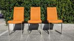 3 stoelen van Henders en Hazel - Super comfortabel, Ophalen, Overige kleuren, Drie, Orange, tissus