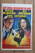 filmaffiche Steve McQueen The getaway filmposter, Collections, Posters & Affiches, Comme neuf, Cinéma et TV, Enlèvement ou Envoi