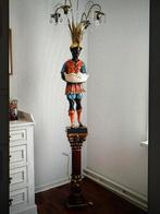 Rococo blackamoor staanlamp, Ophalen