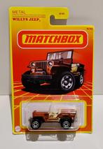 Matchbox Willys Jeep Brown Retro Series (2021), Ophalen of Verzenden