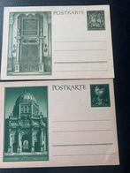 2 cartes postales allemandes 1944, Collections, Cartes postales | Étranger, Allemagne, Non affranchie, 1940 à 1960, Enlèvement ou Envoi