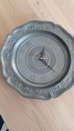 Tinnen klok in werkende staat, Antiek en Kunst, Antiek | Tin, Ophalen of Verzenden