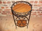 vintage bartafeltje, Rond, Enlèvement, Utilisé, Autres matériaux