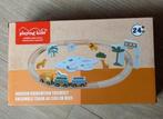 houten dierentuin treinset Playing Kids, Ophalen of Verzenden, Nieuw