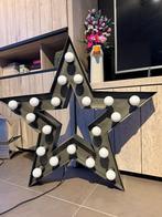 Étoile en métal avec lumières 80 x 80 cm, Enlèvement, Comme neuf, Métal