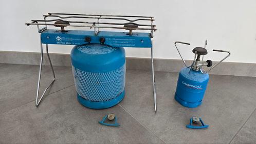 Réchauds Campingaz + bonbonnes R901 R907, Caravans en Kamperen, Kampeeraccessoires, Gebruikt, Ophalen