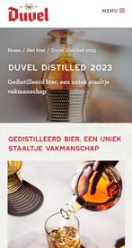 Duvel distilled 2023, Collections, Duvel, Enlèvement ou Envoi