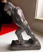 Statue en bronze Naufrageur Sas van Gent Hauteur 16 cm, Enlèvement ou Envoi, Bronze