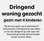 Titel:  Dringend huurwoning gezocht – gezin met 4 kinderen, Immo