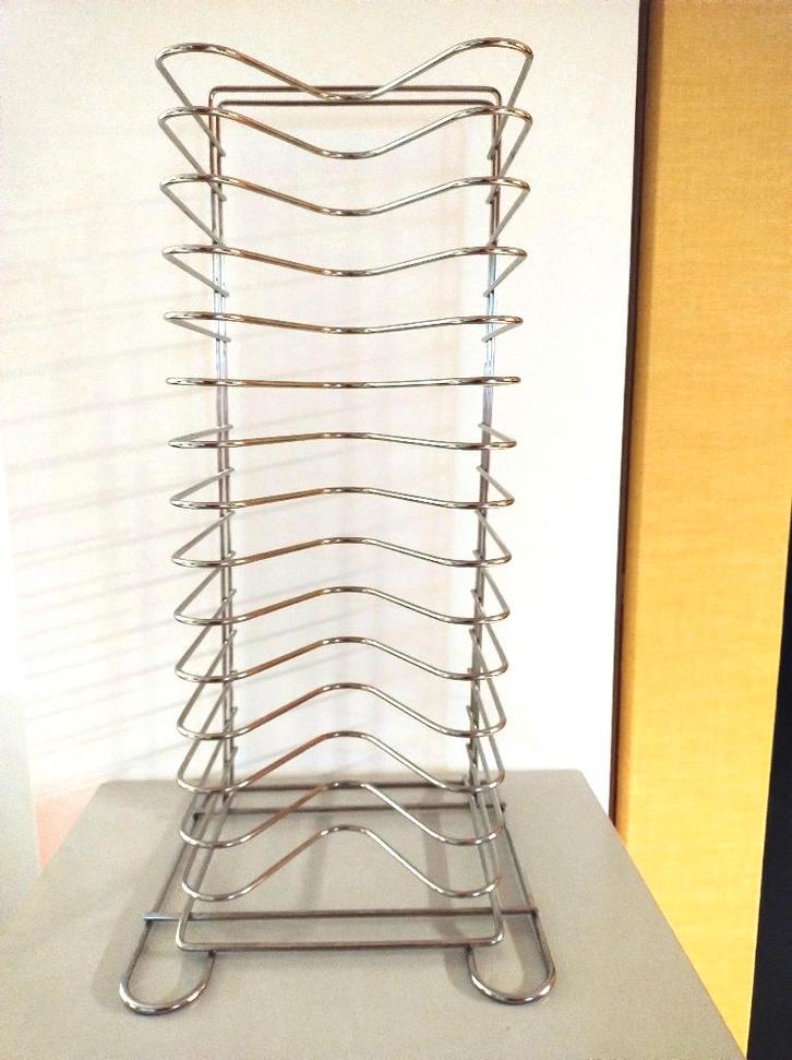 Pizzaplaathouder - 11 niveaus - horeca – keukengerei, Articles professionnels, Horeca | Équipement de cuisine, Utilisé, Enlèvement