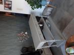 wit grijs houten decoratie tafel, Antiek en Kunst, Ophalen