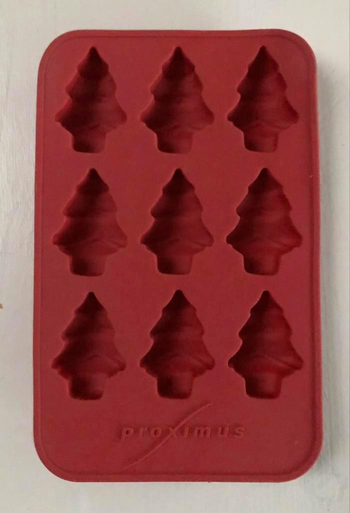 nieuw ijsblokjes maker kerstboompjes 9 stuks, Diversen, Kerst, Nieuw, Ophalen of Verzenden
