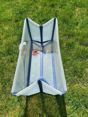 plooibar reisbadje stokke, Enlèvement, Utilisé, Baignoire, Sangenic