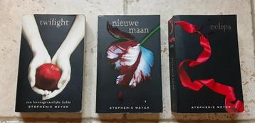Twilight serie - Stephanie Meyer (3 boeken) beschikbaar voor biedingen