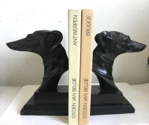 Boekensteunen Windhond Art Deco Whippet Greyhound😍🤗👌, Antiek en Kunst, Antiek | Woonaccessoires, Ophalen of Verzenden