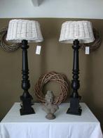 ***STEL LANDELIJKE TAFELLAMPEN/LAMPADAIRES***, Ophalen, Zo goed als nieuw, LANDELIJK/BROCANTE, 75 cm of meer
