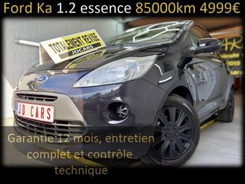 FORD KA 1.2 ESSENCE 85MKM ‼️GARANTIE 1 AN CTOK‼️ beschikbaar voor biedingen
