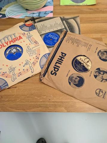 LOT 3 stuks Shellac 10 "" Ray Franky& Frankie Lainee beschikbaar voor biedingen