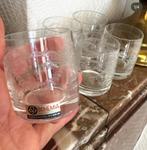 5 borrelglaasjes boheems kristal, Antiek en Kunst, Ophalen of Verzenden