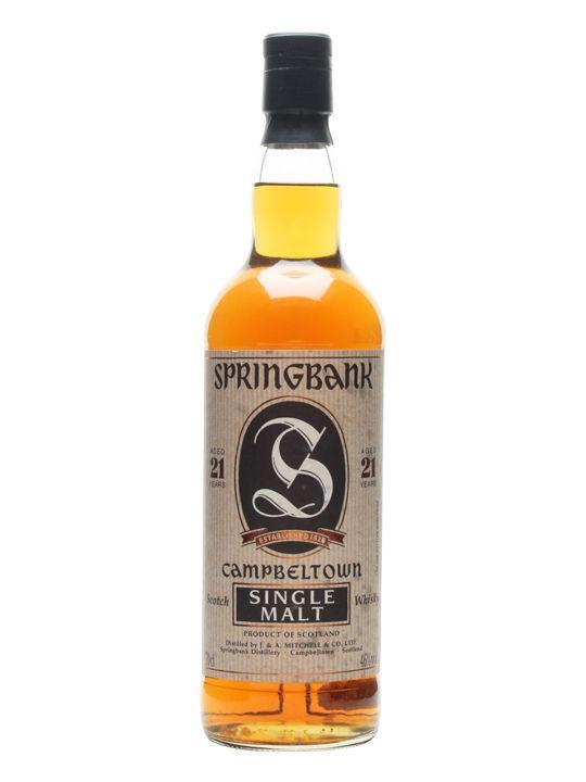 Springbank 21 years, Verzamelen, Wijnen, Zo goed als nieuw, Ophalen
