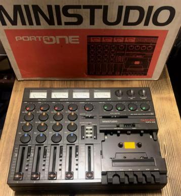 Magnétophone 4 pistes Tascam Portastudio Porta One, Musique & Instruments, Tables de mixage, Enlèvement ou Envoi, Utilisé, Moins de 5 canaux