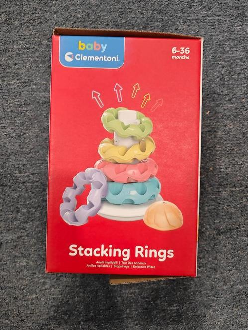 Stapeltoren Clementoni - 5 Stapelringen - Duurzaam, Kinderen en Baby's, Speelgoed | Babyspeelgoed, Nieuw, Ophalen of Verzenden