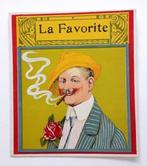 Sigarenreclame "La Favorite", Collections, Articles de fumeurs, Briquets & Boîtes d'allumettes, Comme neuf, Enlèvement ou Envoi