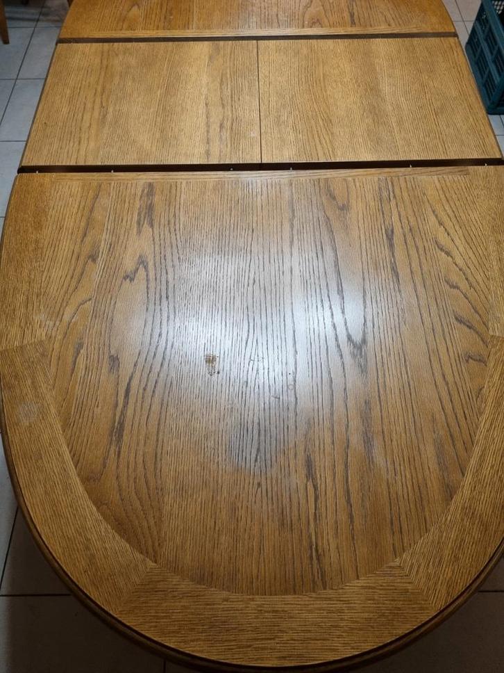 Ovale eettafel uitschuifbaar, Maison & Meubles, Tables | Tables à manger, Enlèvement