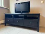 Meuble TV Hemnes, brun noir, 148 x 47 x 57 cm, 25 à 50 cm, Moins de 100 cm, Scandinavisch, Comme neuf