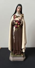 Belle statue de Thérésia van Lisieux - 41,50 cm - plâtre, Antiquités & Art, Antiquités | Objets religieux, Enlèvement ou Envoi