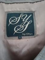 Lederen jasje toupe kleur.maat een kleine large., Ophalen