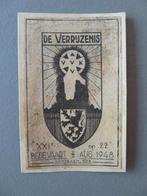 prentje De Verrijzenis XXIe ijzerbedevaart aug. 1948, Verzenden, Overige soorten, Foto of Poster