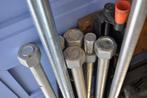 Draadstangen, Doe-het-zelf en Bouw, Ophalen, Zo goed als nieuw, 50 tot 100 mm, Bouten of Moeren