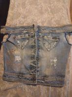 topje small made in Italy, Kleding | Dames, Spijkerbroeken en Jeans, Ophalen, Zo goed als nieuw, Blauw, W28 - W29 (confectie 36)