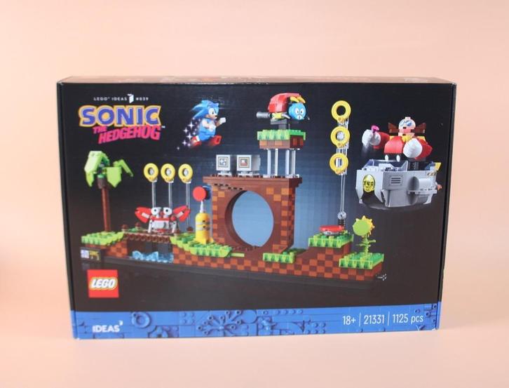 LEGO Sonic the Hedgehog 21331 Green Hill Zone, Kinderen en Baby's, Speelgoed | Duplo en Lego, Nieuw, Lego, Complete set, Ophalen