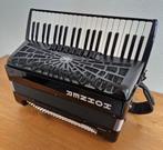 Hohner Bravo 120 bas accordeon als nieuw, Avec valise, Comme neuf, Enlèvement, 120 basses