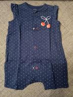 Blauw boxpakje kersen - maat 80, Kinderen en Baby's, Babykleding | Maat 80, Meisje, Babyclub, Ophalen of Verzenden, Zo goed als nieuw
