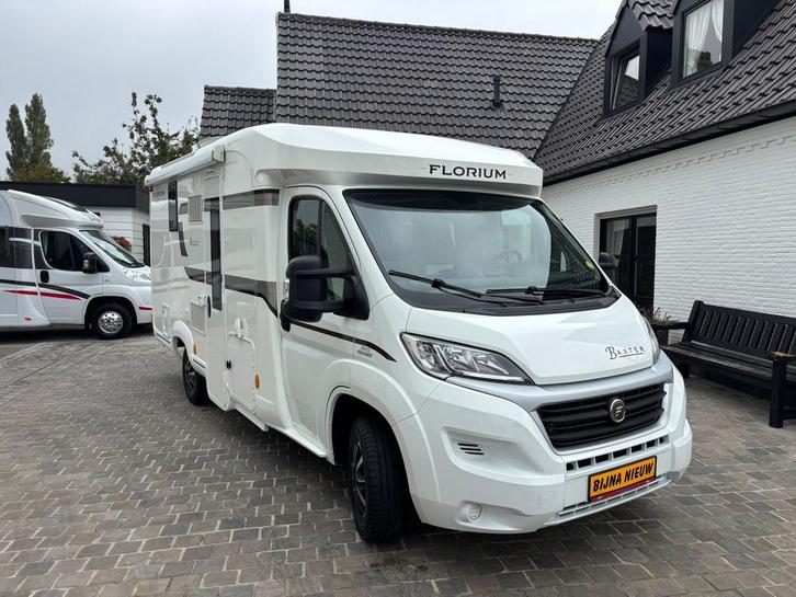 Fiat Ducato Fleurette Florium Baxter, Caravans en Kamperen, Mobilhomes, Bedrijf, tot en met 4, Half-integraal, Overige merken
