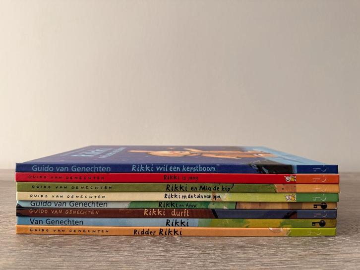 Prentenboeken: Rikki (8 stuks), Boeken, Kinderboeken | Kleuters, Zo goed als nieuw, Fictie algemeen, 4 jaar, Jongen of Meisje