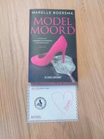 Boek met sprayed edges te koop: Marelle Boersma - Modelmoord, Marelle Boersma, Nieuw, Ophalen of Verzenden, Nederland