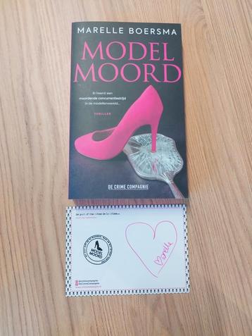 Boek met sprayed edges te koop: Marelle Boersma - Modelmoord beschikbaar voor biedingen
