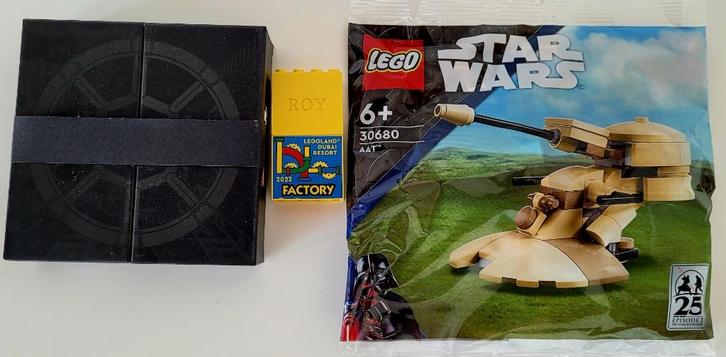 Lego 30680 AAT & Lego 5008818 Star Wars Battle of Yavin coin, Kinderen en Baby's, Speelgoed | Duplo en Lego, Nieuw, Lego, Complete set