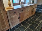 Teak dressoir (art.:128/25)GRATIS LEVERING, Huis en Inrichting, Kasten | Dressoirs, Ophalen of Verzenden, Zo goed als nieuw