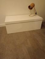 Ikea meubel/kastje,wit met schuifpaneel bovenaan 1m breed, 50 tot 100 cm, Minder dan 100 cm, 25 tot 50 cm, Modern