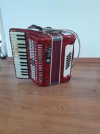 Stella 32 bass accordeon, Ophalen of Verzenden, Gebruikt
